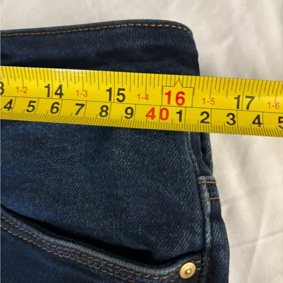 Kut From The Kloth Jeans Womens 10 Dark Rinse Charlize High Rise Cigarette Leg - Picture 6 of 9